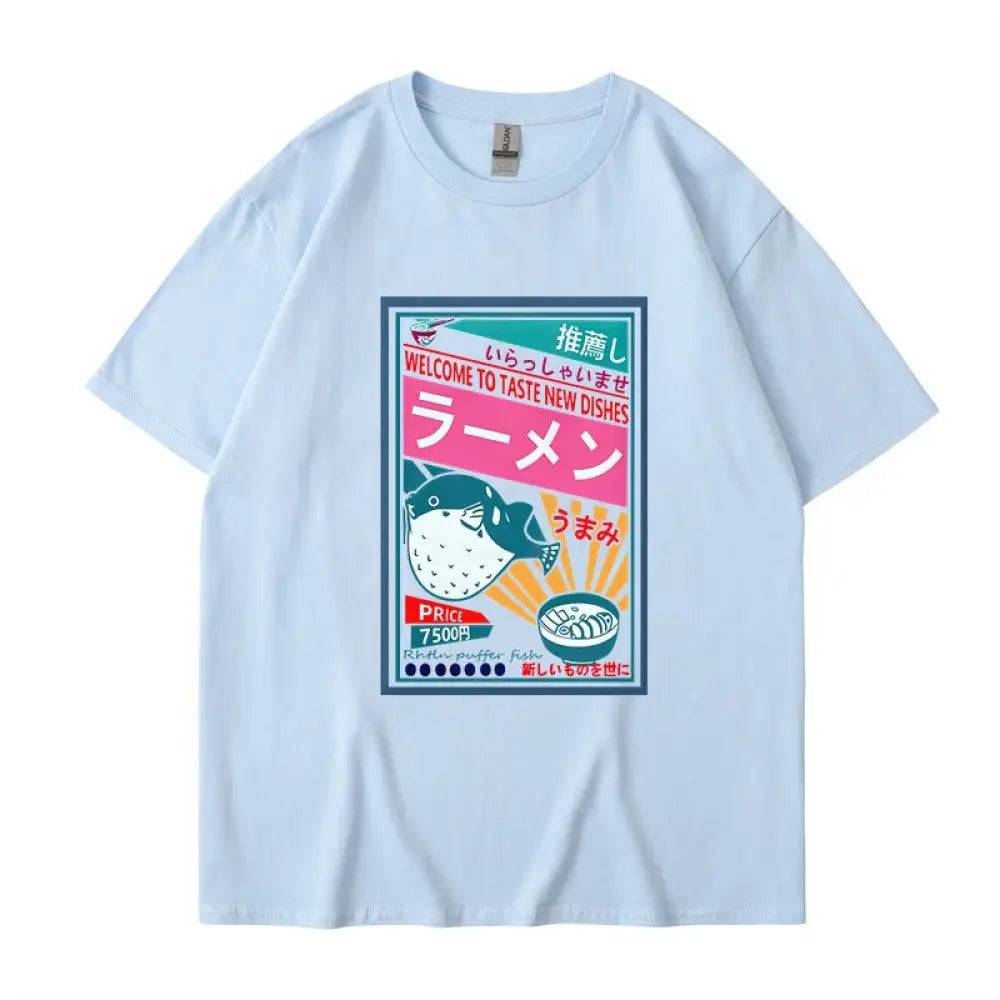 Japanese Printed Couple T-Shirt Men – Chic Streetwear | same ANTHEM