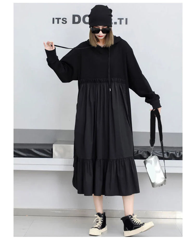 Japanese Style Patchwork Dress – Soulmate Streetwear | same ANTHEM - black / One Size