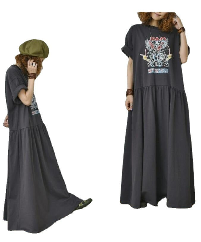 Japanese Style Printed Shirt Dress – Casual Cool for Soulmates | Same ANTHEM