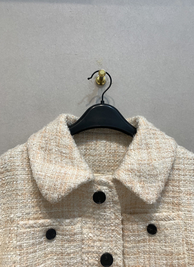 Japanese Vintage Wool Coat | Coarse Flower Style | soulmate wear | same ANTHEM