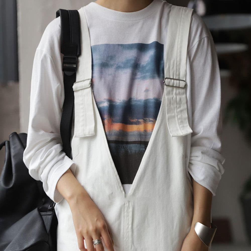 Japanese Wide-Leg Suspender Skirt | same ANTHEM