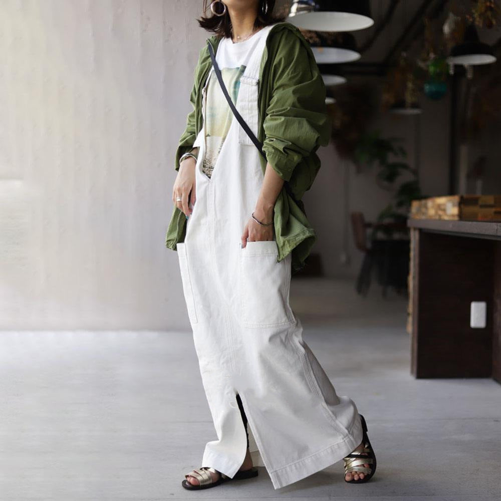 Japanese Wide-Leg Suspender Skirt | same ANTHEM