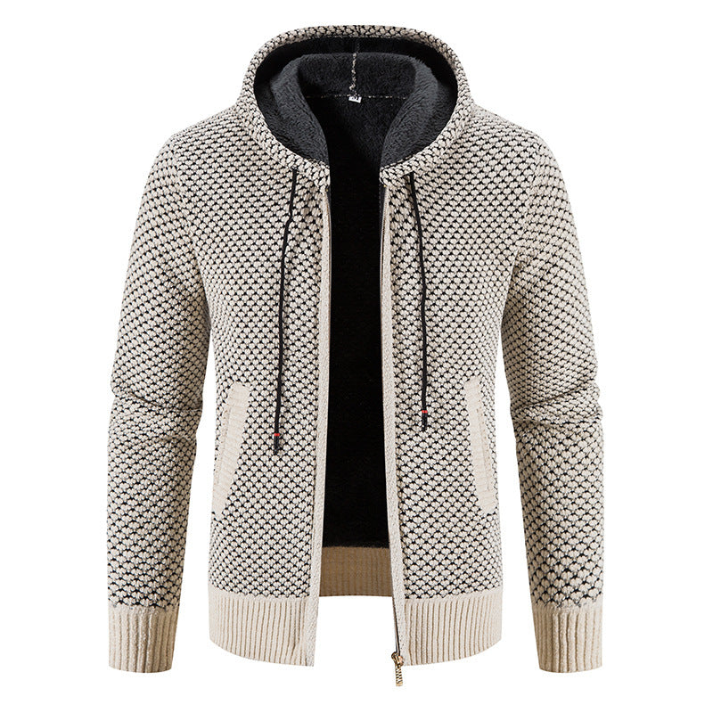 Knit Fleece Hooded Coat – Soft Soul Streetwear | same ANTHEM.