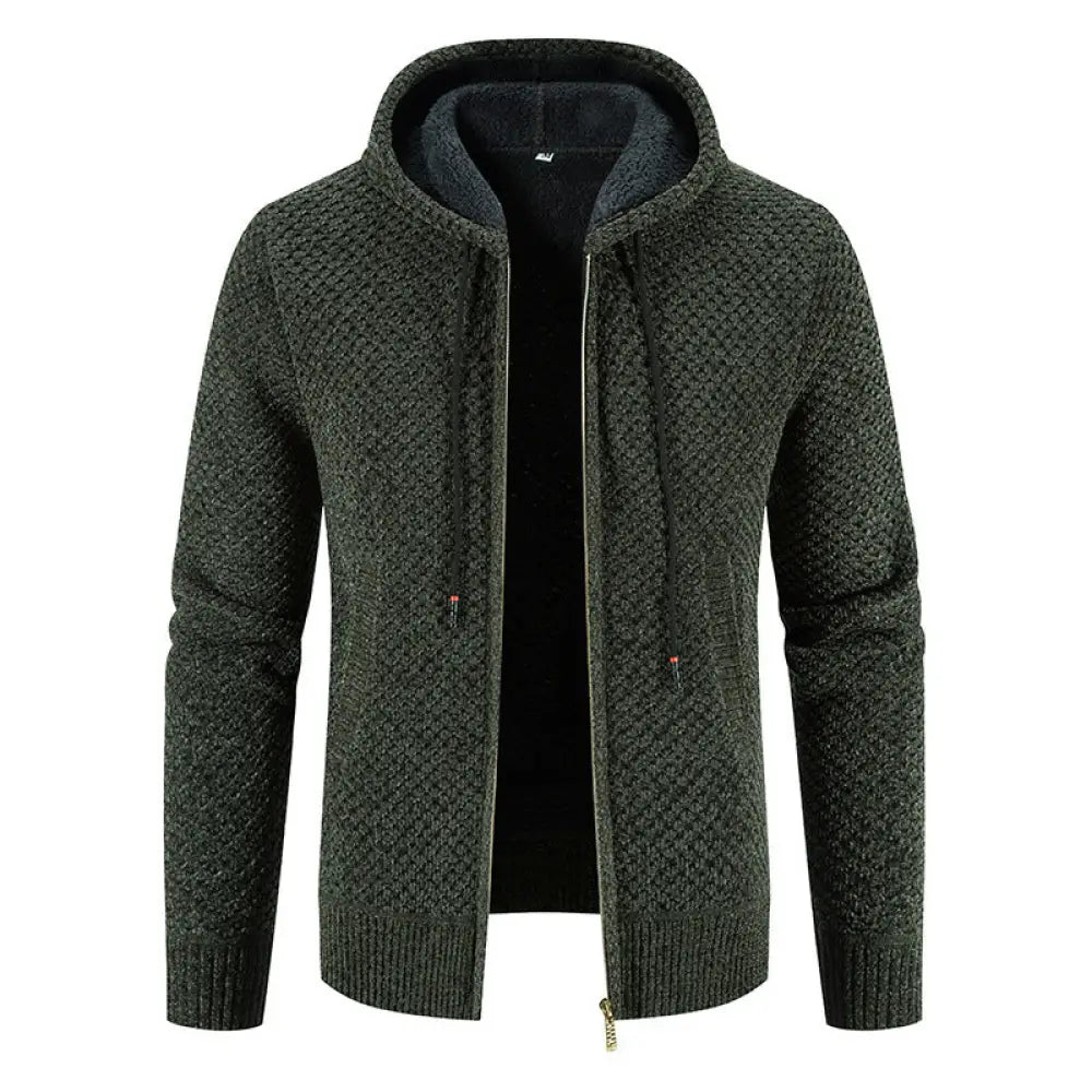 Knit Fleece Hooded Coat – Soft Soul Streetwear | same ANTHEM.
