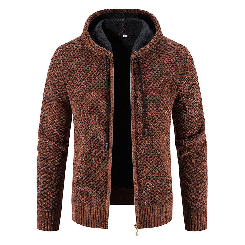 Knit Fleece Hooded Coat – Soft Soul Streetwear | same ANTHEM.
