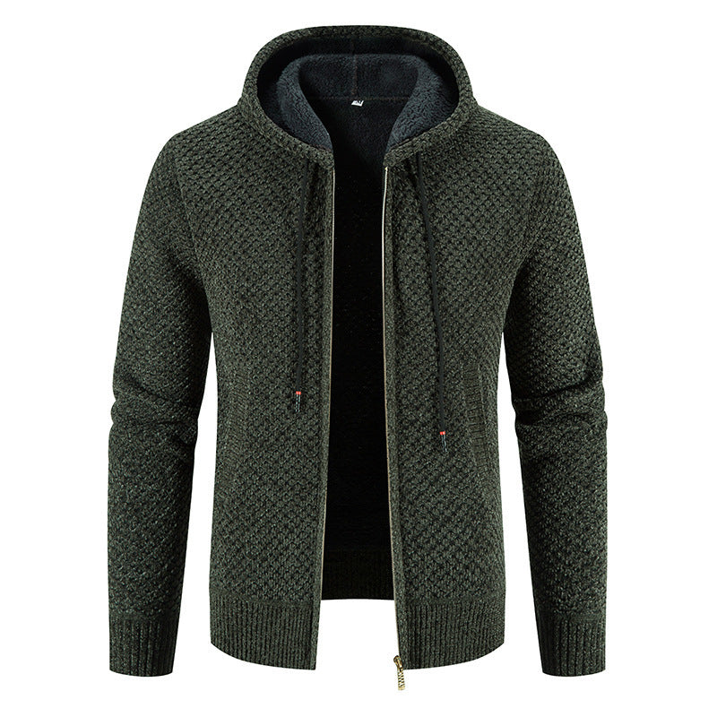 Knit Fleece Hooded Coat – Soft Soul Streetwear | same ANTHEM.