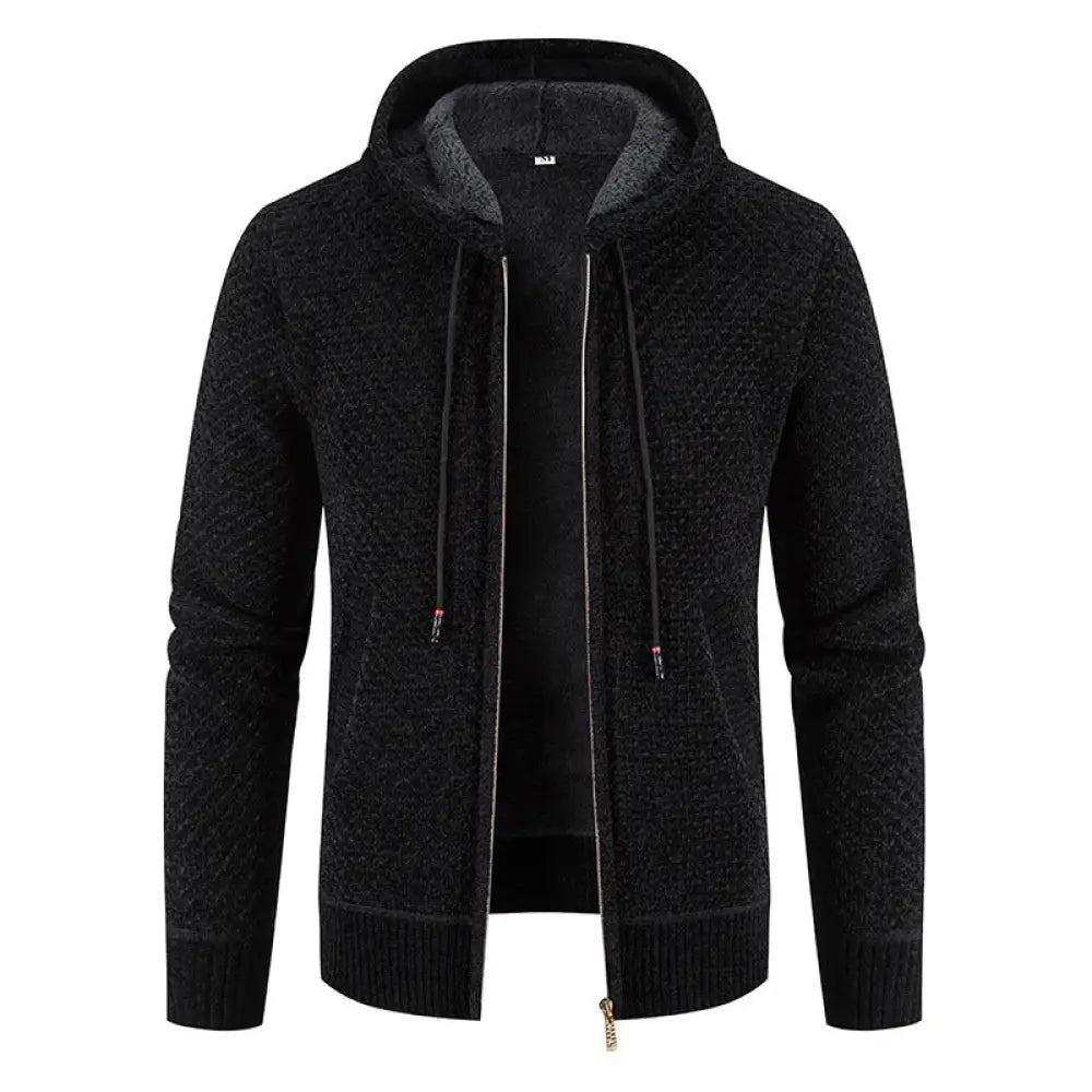 Knit Fleece Hooded Coat – Soft Soul Streetwear | same ANTHEM.