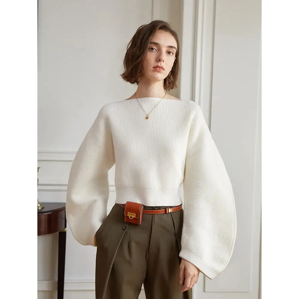 Knitted Long Sleeve Sweater | same ANTHEM.