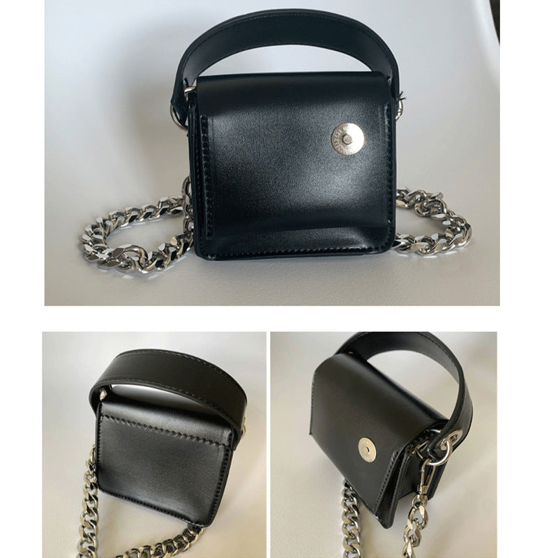 Korean Mini Chain Black Bag | same ANTHEM. - Black