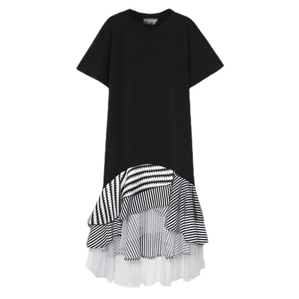 Korean Style Chiffon Autumn Dress – Romantic Streetwear | same ANTHEM