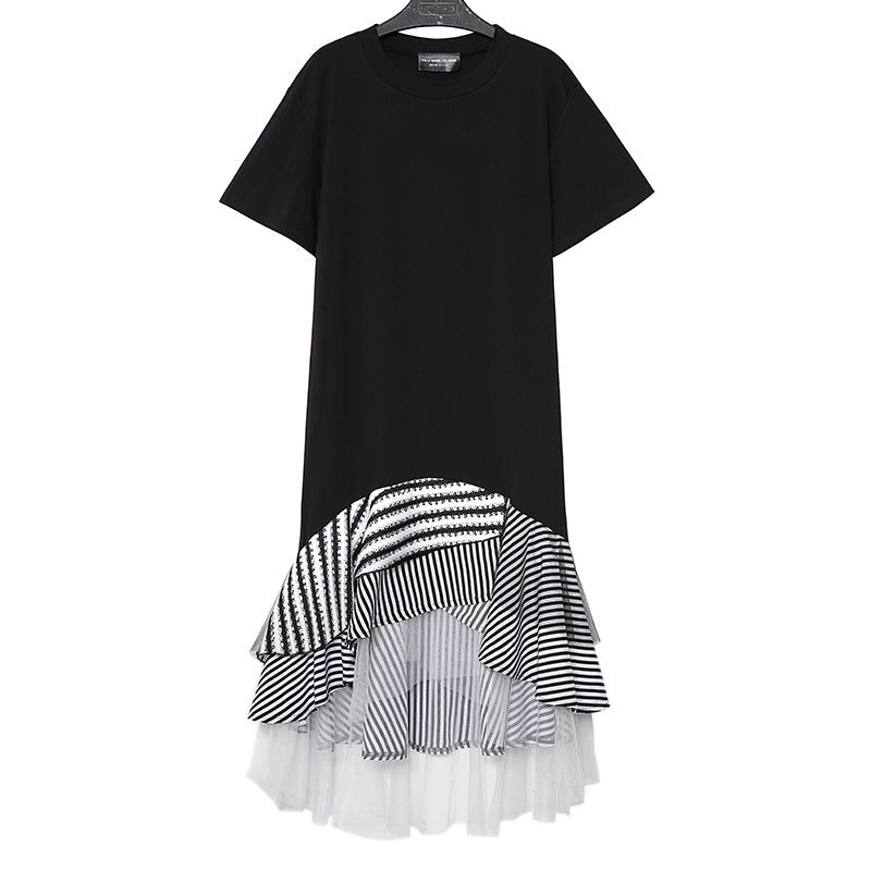 Korean Style Chiffon Autumn Dress – Romantic Streetwear | same ANTHEM