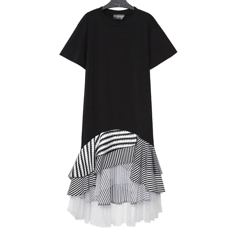 Korean Style Chiffon Autumn Dress – Romantic Streetwear | same ANTHEM
