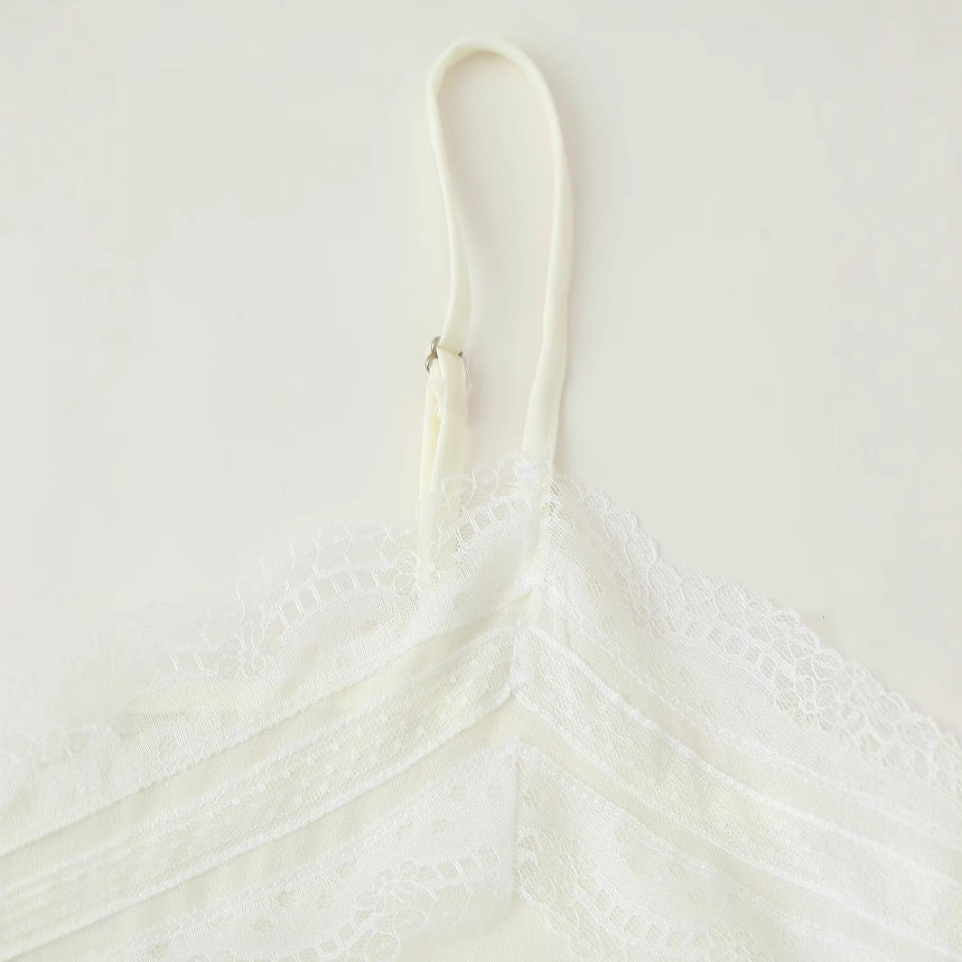 Lace Backless Split Camisole – Nostalgic Soulwear | same ANTHEM