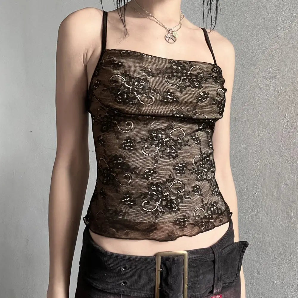 Lace Camisole Top – Soulmate Streetwear for Lovers & Besties same ANTHEM.