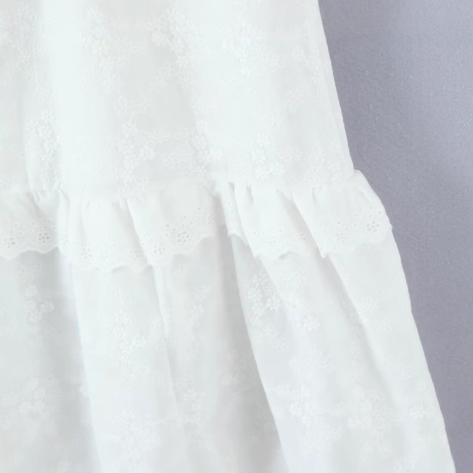 Lace Embroidery A-Line Cake Skirt – dreamy nostalgic streetwear | same ANTHEM.