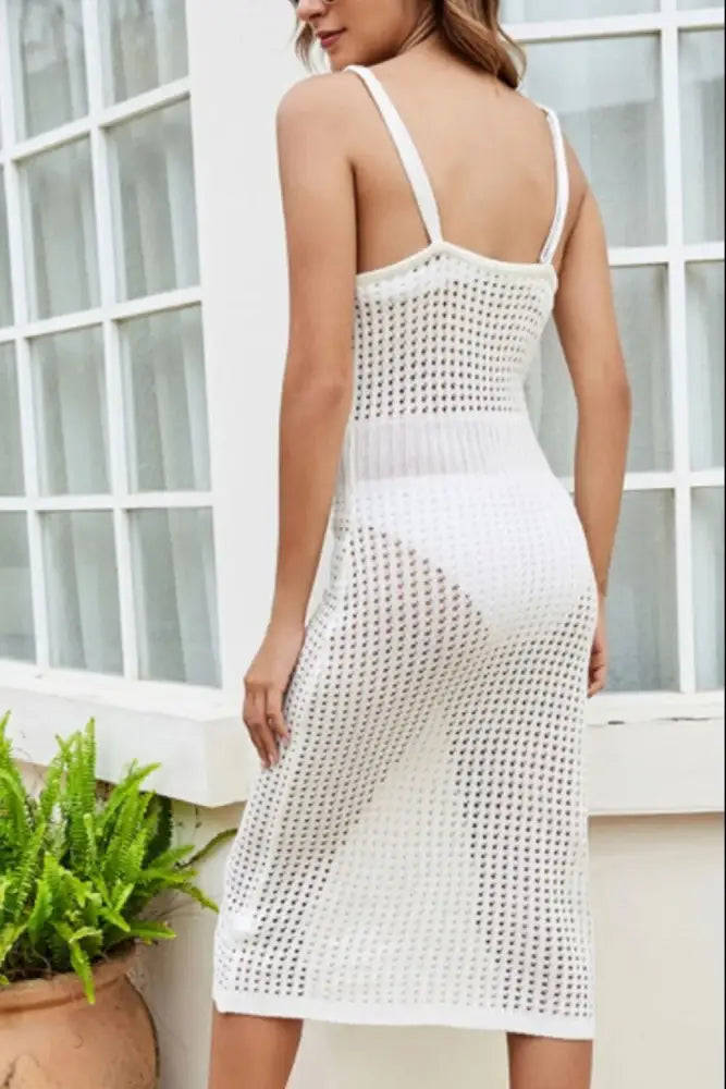 Lace-Up Sleeveless Cover Up Dress – Soulmate Streetwear | same ANTHEM