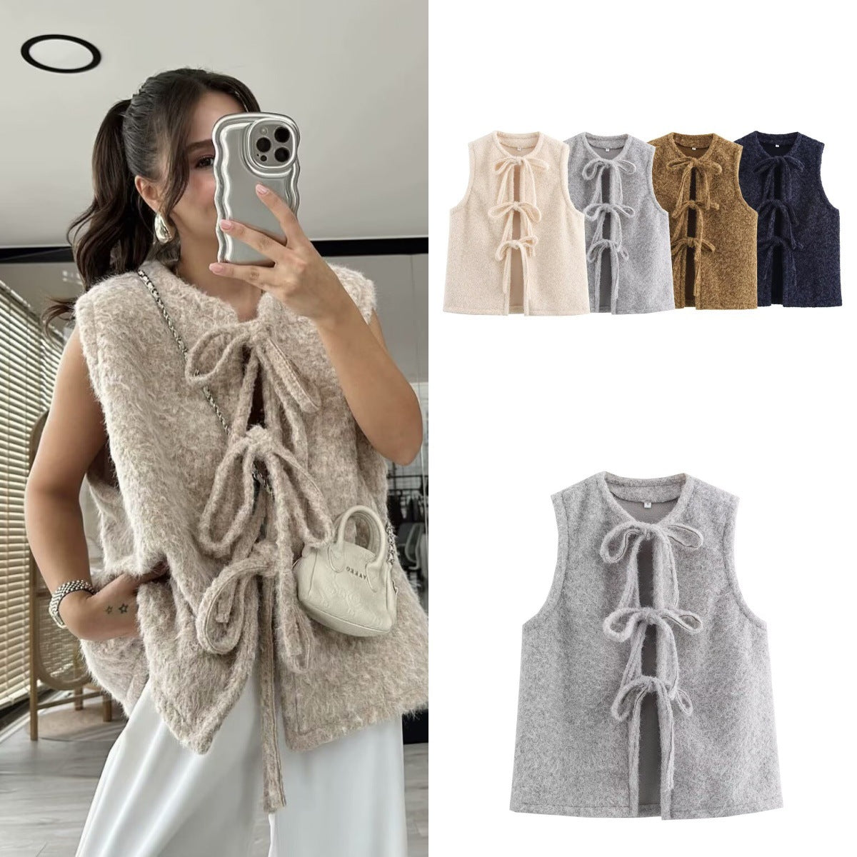 Lace-Up Vest – Dreamy Streetwear | same ANTHEM