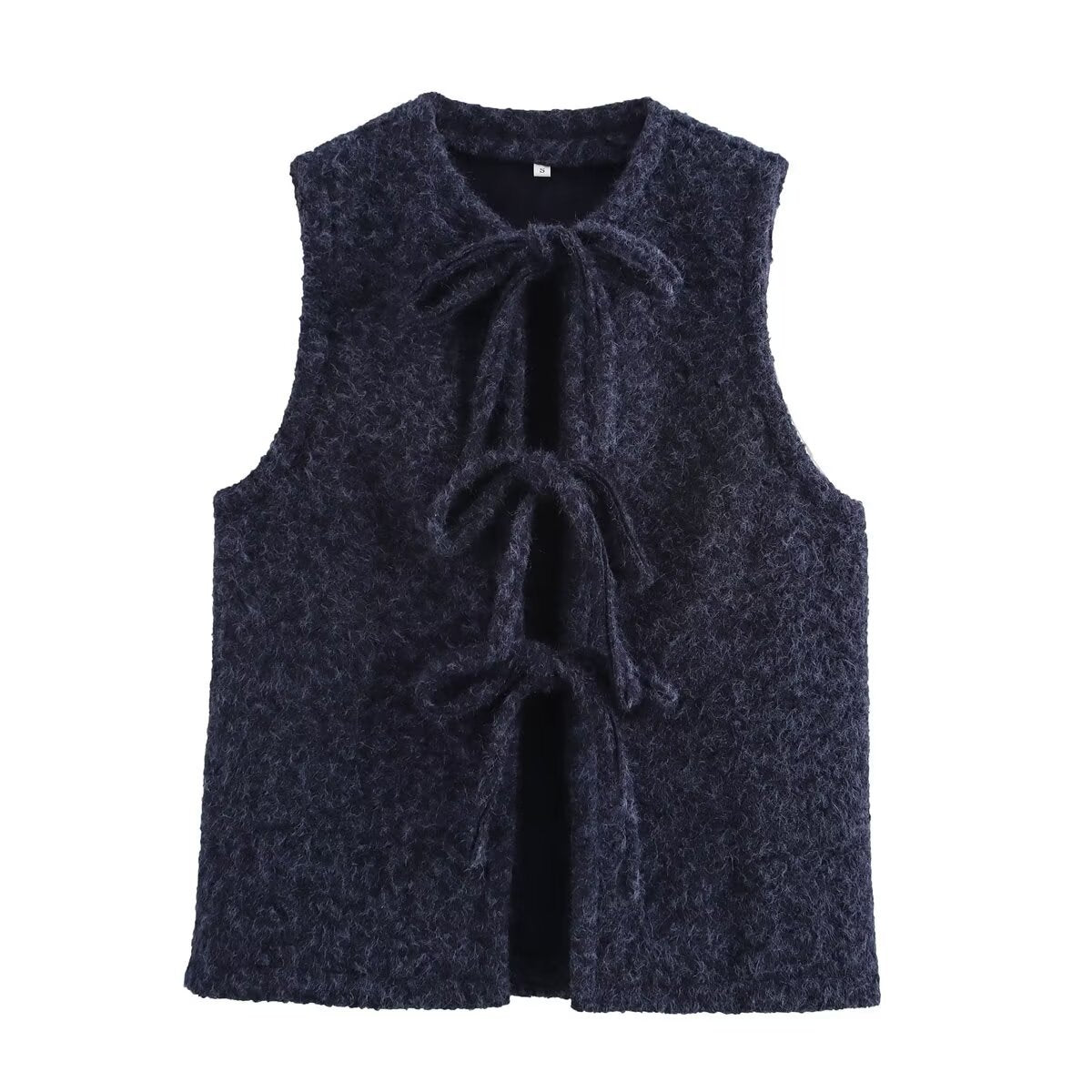 Lace-Up Vest – Dreamy Streetwear | same ANTHEM - navy blue / S