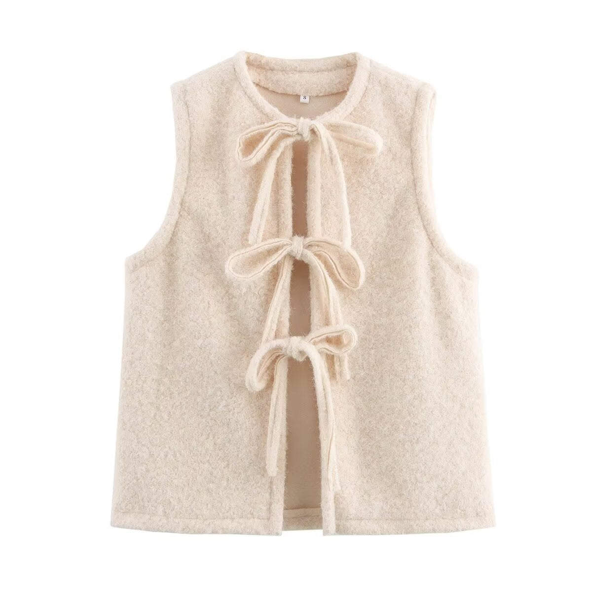 Lace-Up Vest – Dreamy Streetwear | same ANTHEM - Off white / S