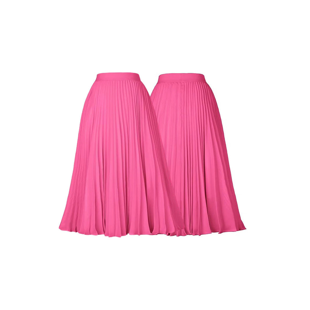 Lady Skirt - Romantic Swing Skirt for Lovers & Friends | Elegant Medium-Length Silhouette - Skirt