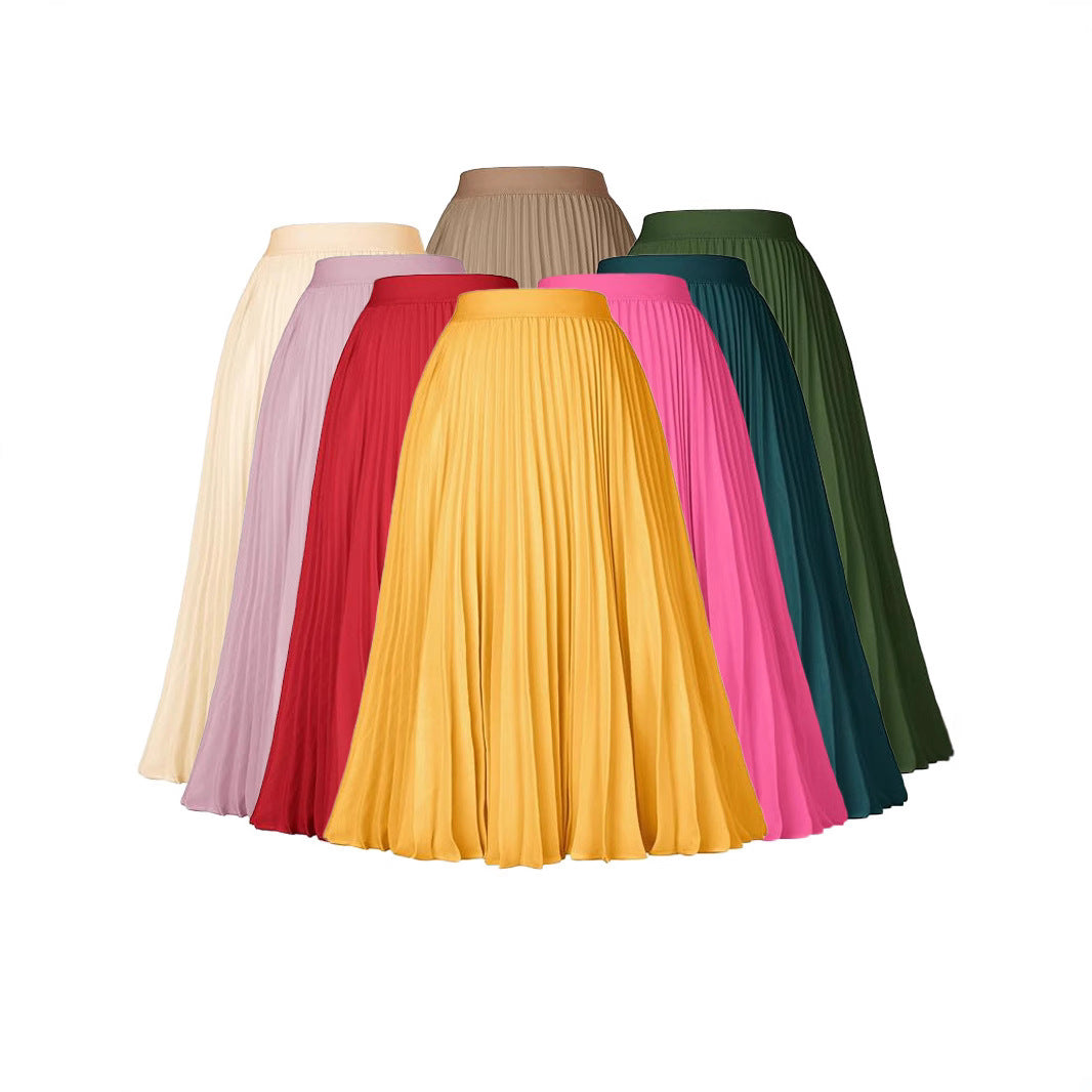Lady Skirt - Romantic Swing Skirt for Lovers & Friends | Elegant Medium-Length Silhouette - Skirt