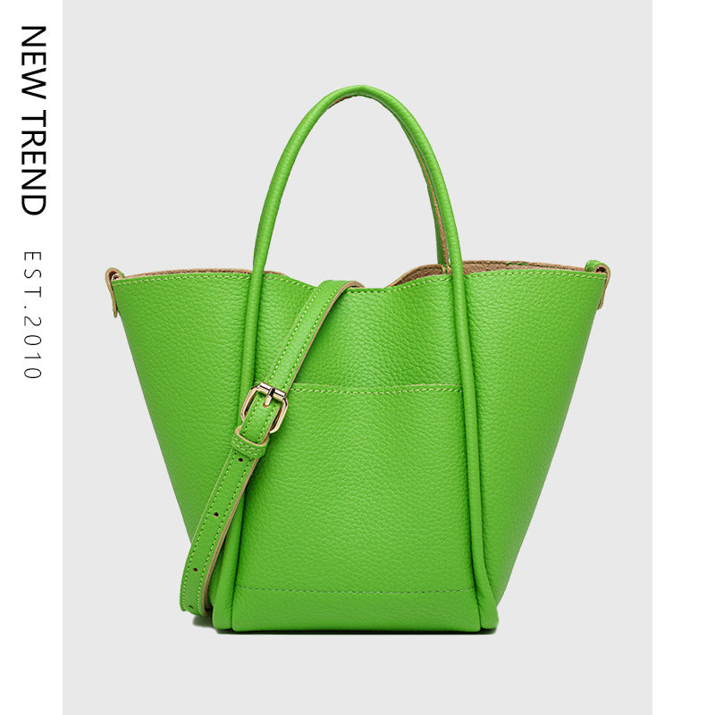 Large Capacity Shoulder Tote – Soulmate Streetwear Bag | same ANTHEM - Green / 31X15X21cm