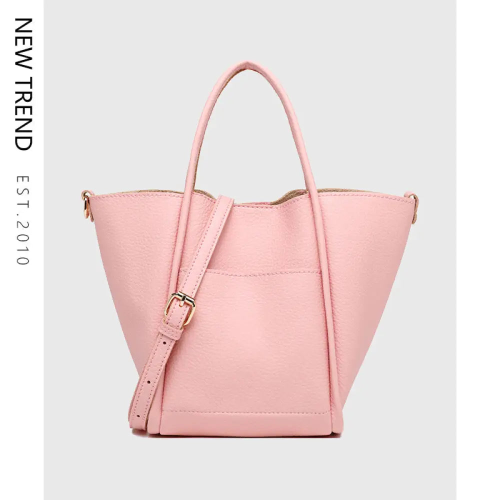 Large Capacity Shoulder Tote – Soulmate Streetwear Bag | same ANTHEM - Pink / 31X15X21cm
