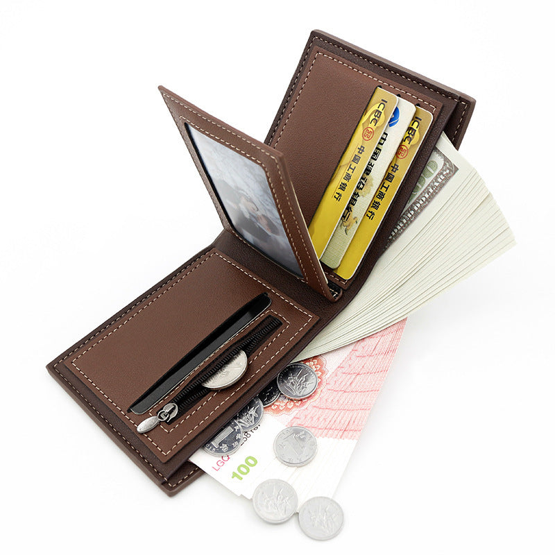 Large Capacity Tri-fold Wallet – same ANTHEM. Soulmate Streetwear Accessory