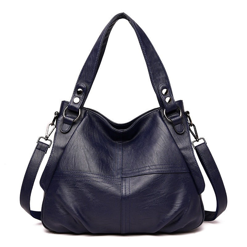 Large Sheepskin Shoulder Bag | same ANTHEM. Soulmate Streetwear - Blue