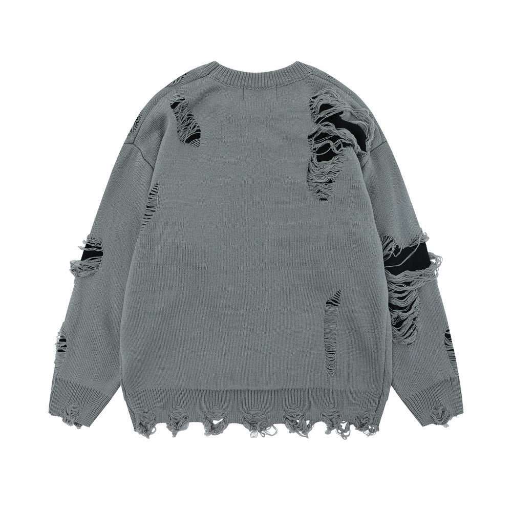 Lazy Crochet Hole Sweater – same ANTHEM. Soulmate Streetwear for Men