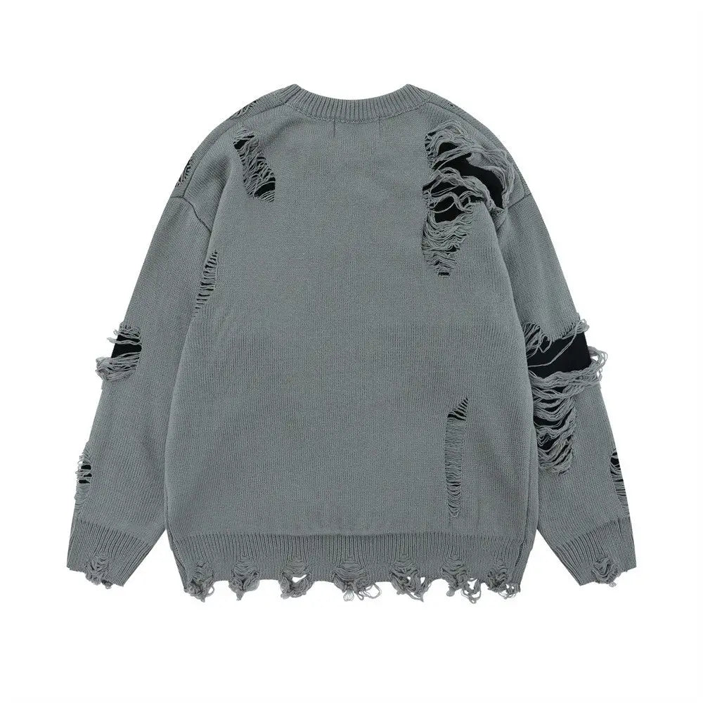 Lazy Crochet Hole Sweater – same ANTHEM. Soulmate Streetwear for Men