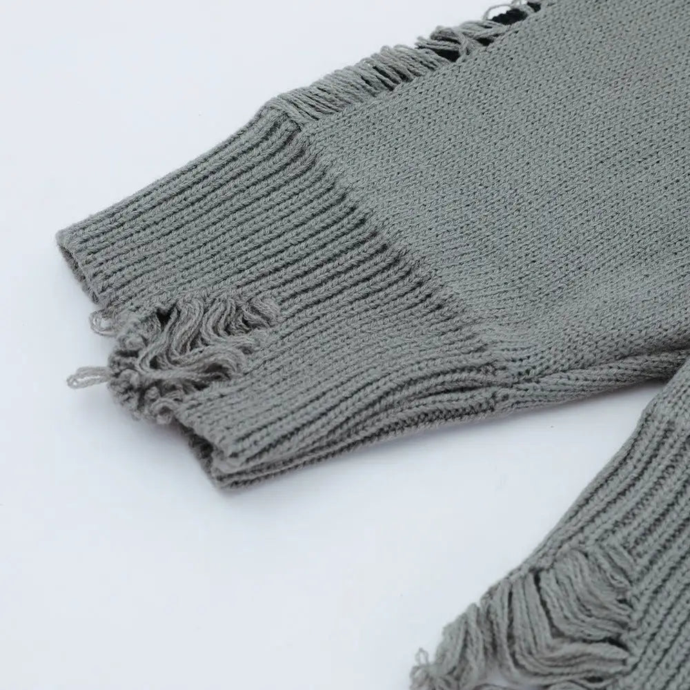 Lazy Crochet Hole Sweater – same ANTHEM. Soulmate Streetwear for Men