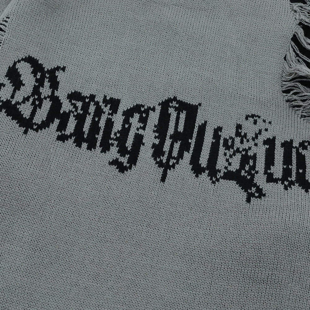 Lazy Crochet Hole Sweater – same ANTHEM. Soulmate Streetwear for Men