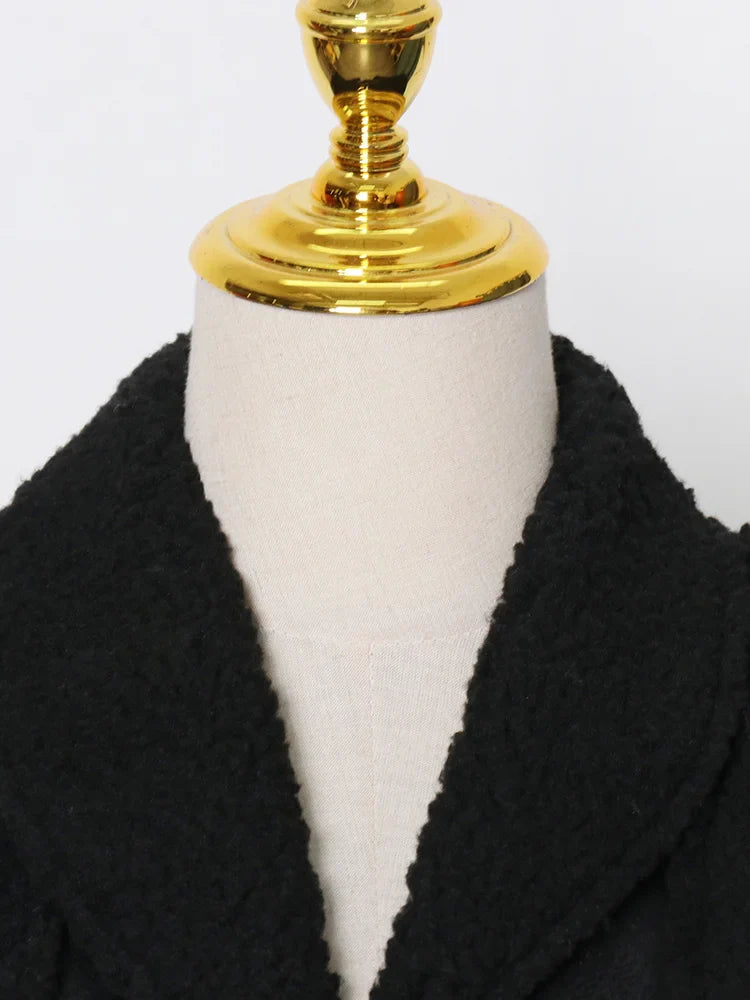 Leather Black Sleeveless Lapel Coat – Soulmate Streetwear | same ANTHEM.