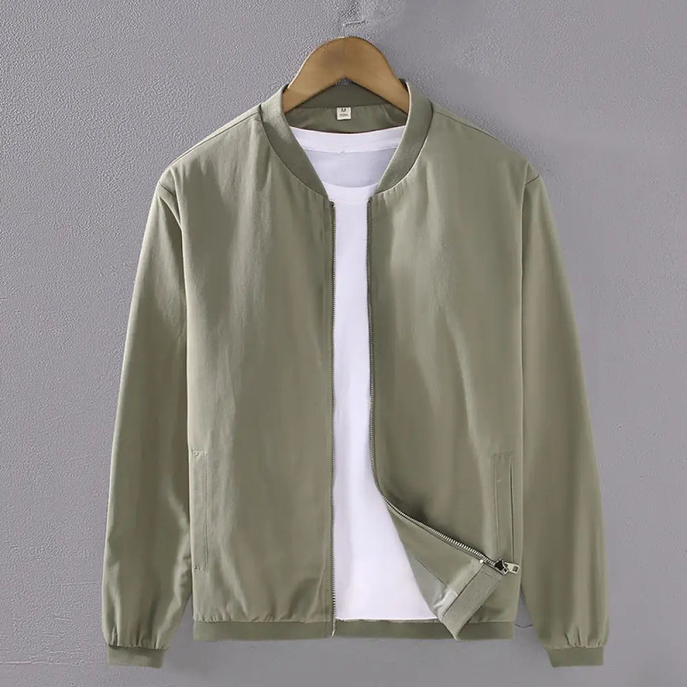 Lightweight Men’s Autumn Jacket – Timeless Outerwear | same ANTHEM - Gray Green / 2XL - Jacket