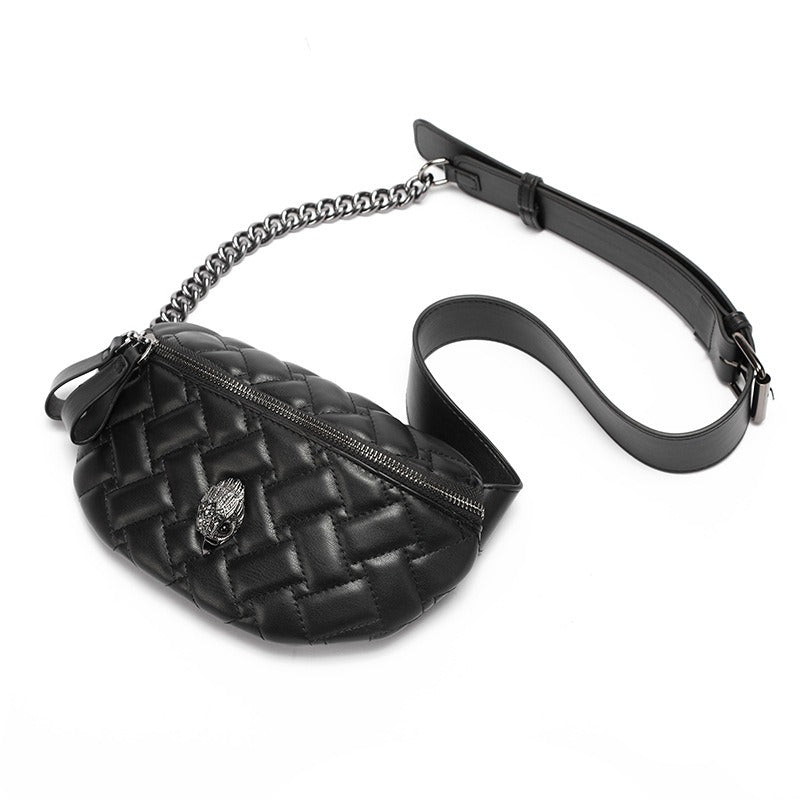 Lingge Chain Eagle Head Bag | same ANTHEM. Soulmate Streetwear - black
