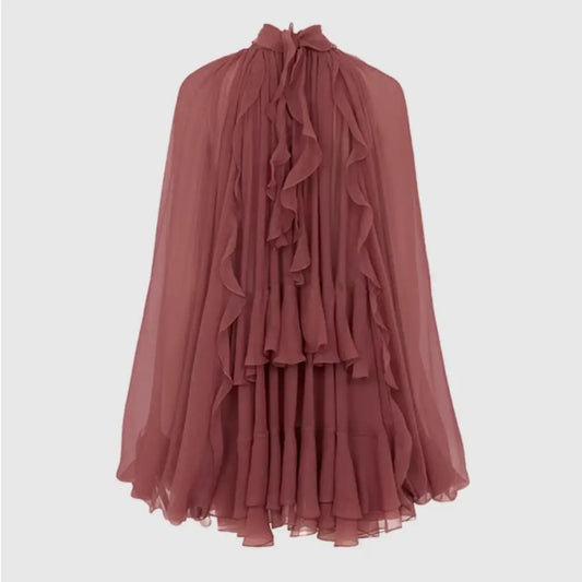 Long Sleeve Ruffle Top | same ANTHEM. - Top