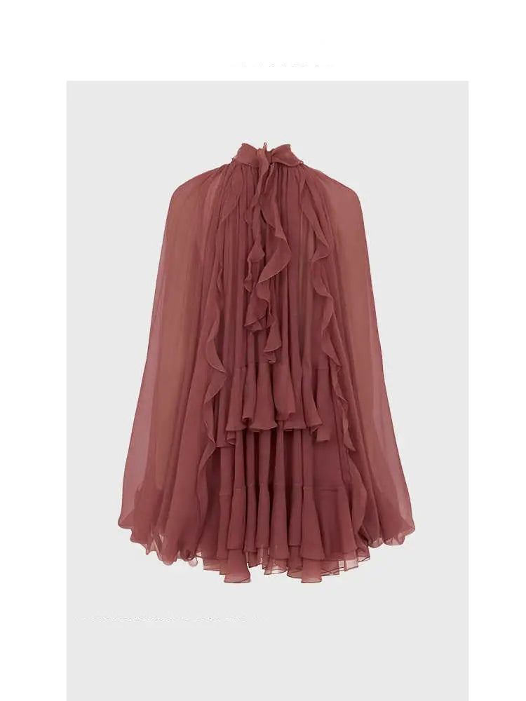 Long Sleeve Ruffle Top | same ANTHEM. - Top