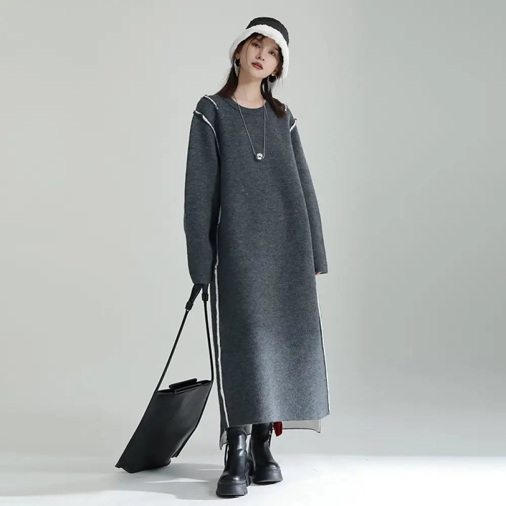 Long Sweater Dress | same ANTHEM.