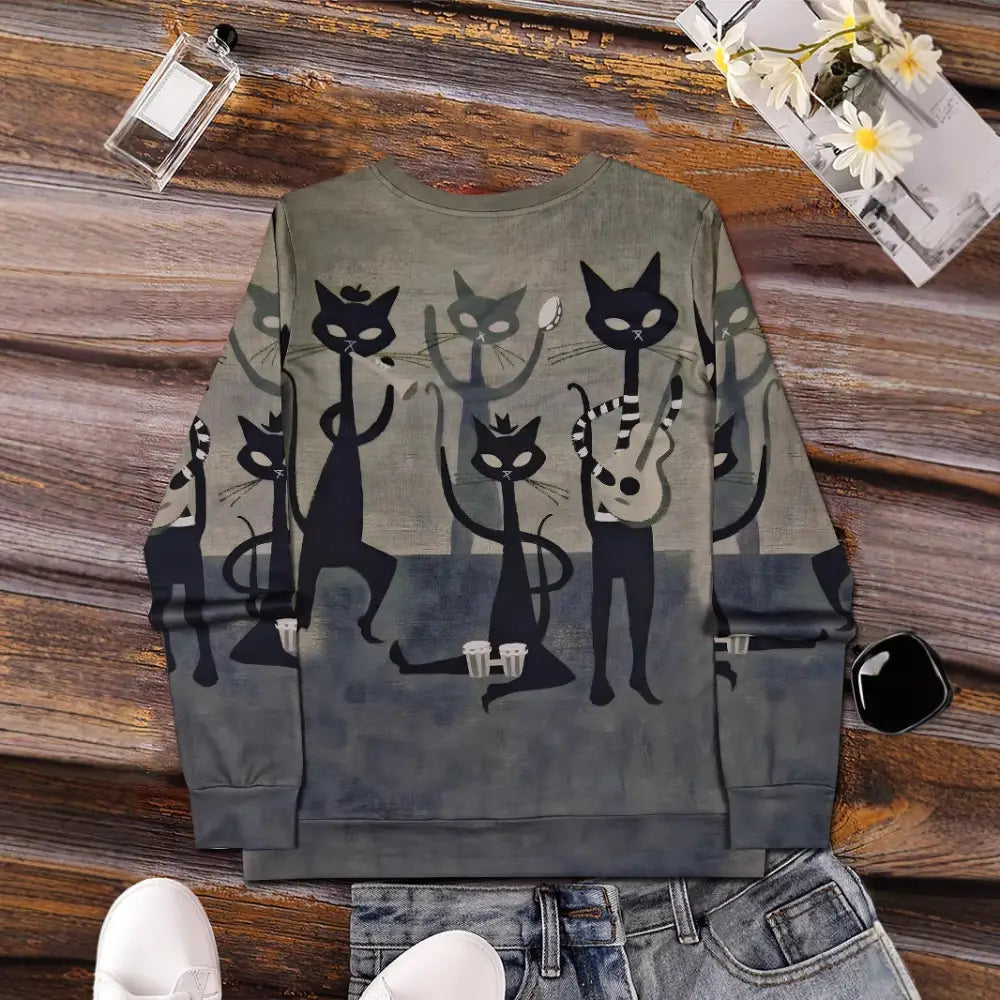 Loose Casual Animal Print Long Sleeve Blouse for Soulmates | same ANTHEM
