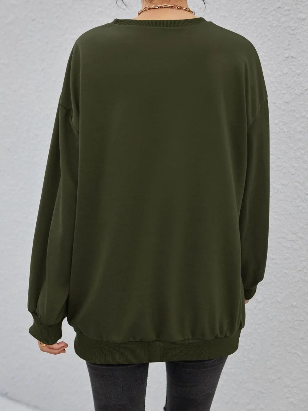 Loose Casual Letter Sweatshirt | Soulmate Style | same ANTHEM Women’s Tops