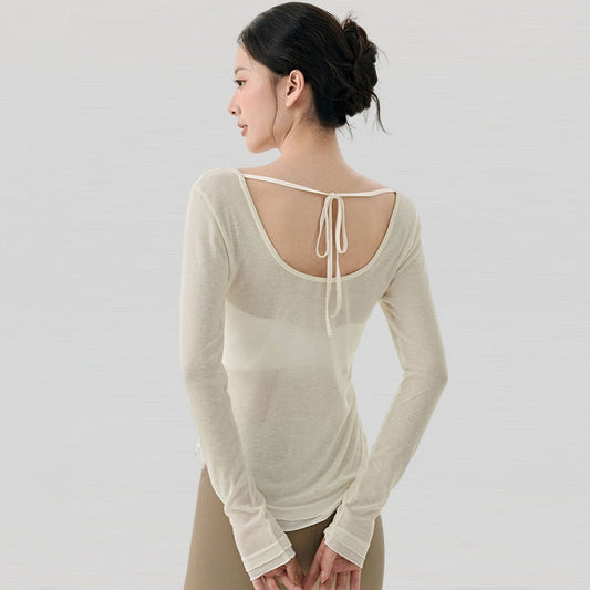 Loose Contrast Hem Backless Blouse – same ANTHEM. Soulmate Streetwear