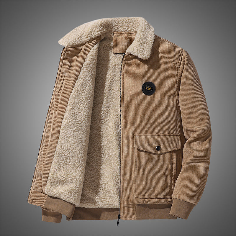 Loose Corduroy Multi-Pocket Jacket | same ANTHEM. Men’s Coats