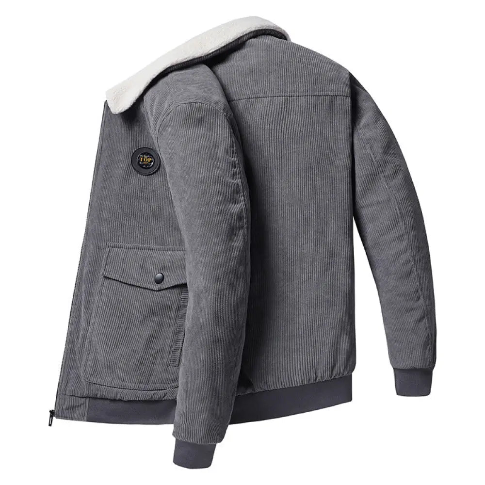 Loose Corduroy Multi-Pocket Jacket | same ANTHEM. Men’s Coats
