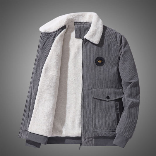 Loose Corduroy Multi-Pocket Jacket | same ANTHEM. Men’s Coats