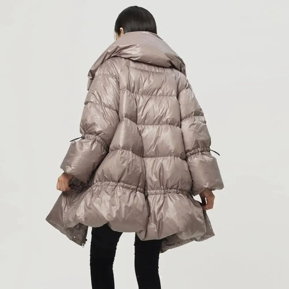 Loose Down Parka | same ANTHEM. - Camel / L
