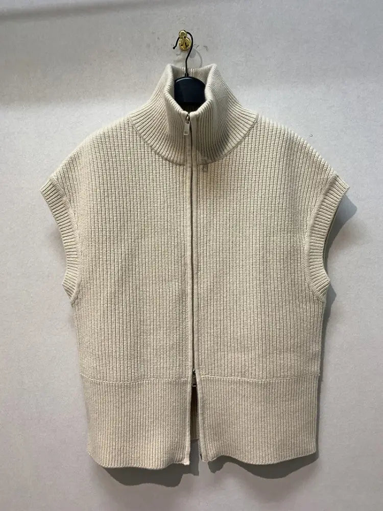 Loose Fit Sweater | same ANTHEM. - apricot / S