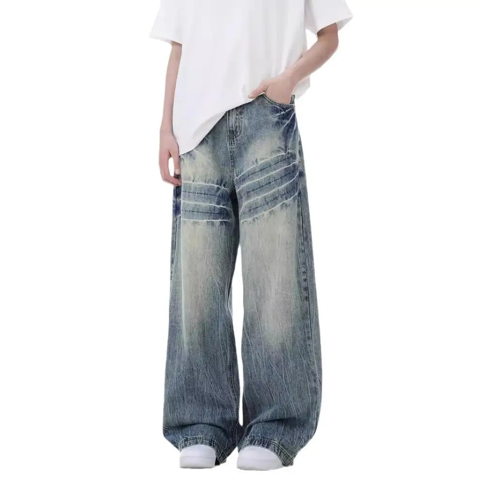 Loose Wide Leg Streetwear Jeans - Casual Vibes | same ANTHEM - Loose Wide Leg Pants