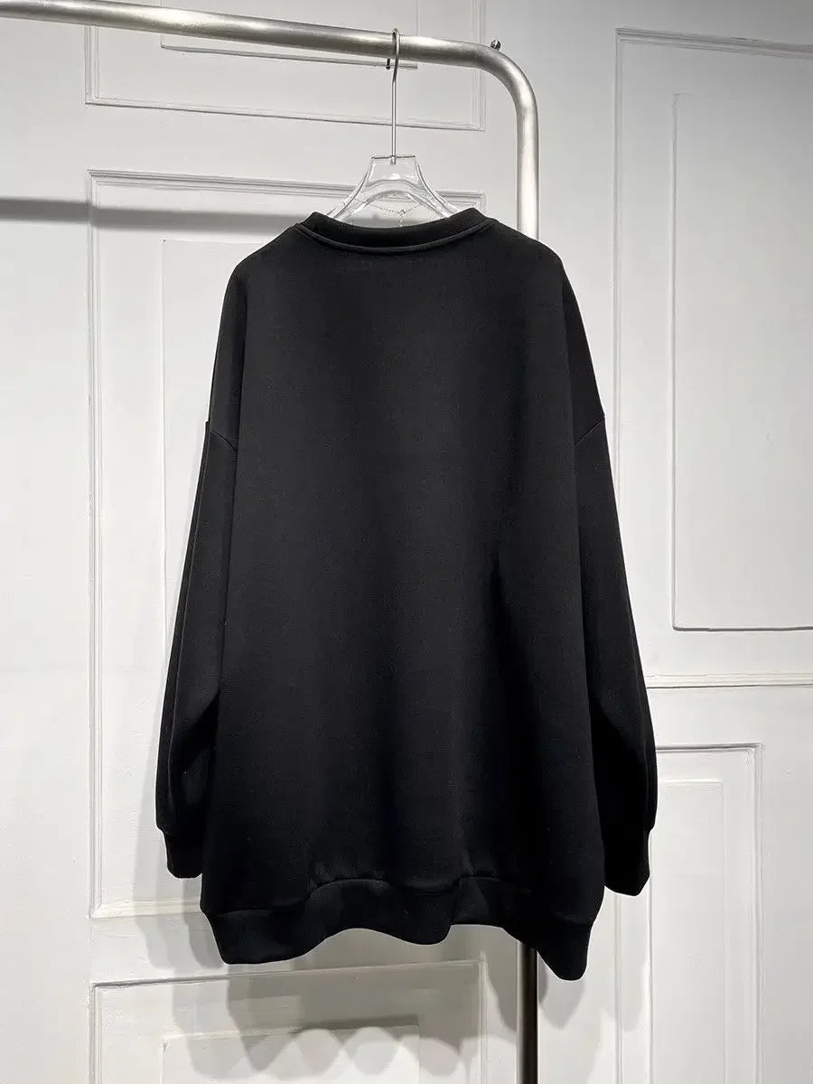Lotus Edge Brushed Sweater – dreamy soulmate streetwear | same ANTHEM.