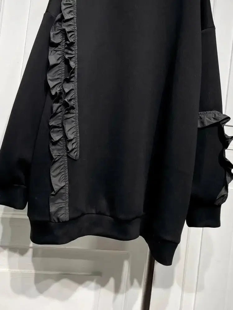 Lotus Edge Brushed Sweater – dreamy soulmate streetwear | same ANTHEM.